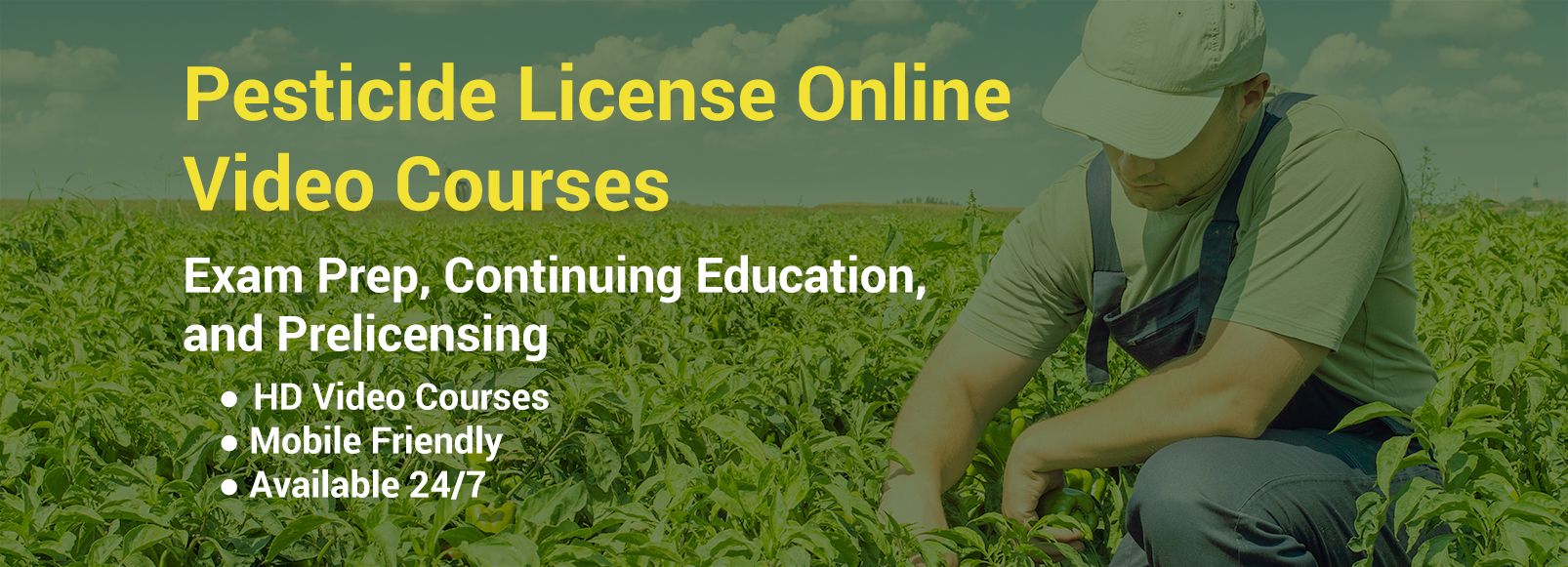 Pesticide Applicator Exam Prep and Continuing Education